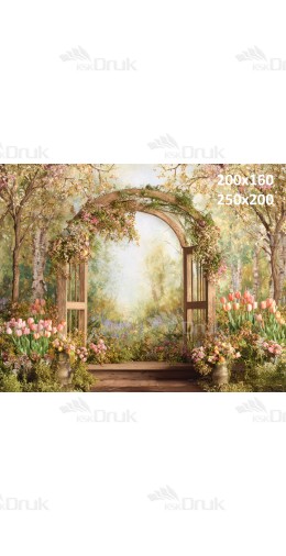 Tło fotograficzne „Wiosenna brama” | E_711